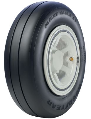 258K63-2 - Goodyear Flight Eagle LT H25X8.0-12 16Ply Aviation Tire - 301-098-104