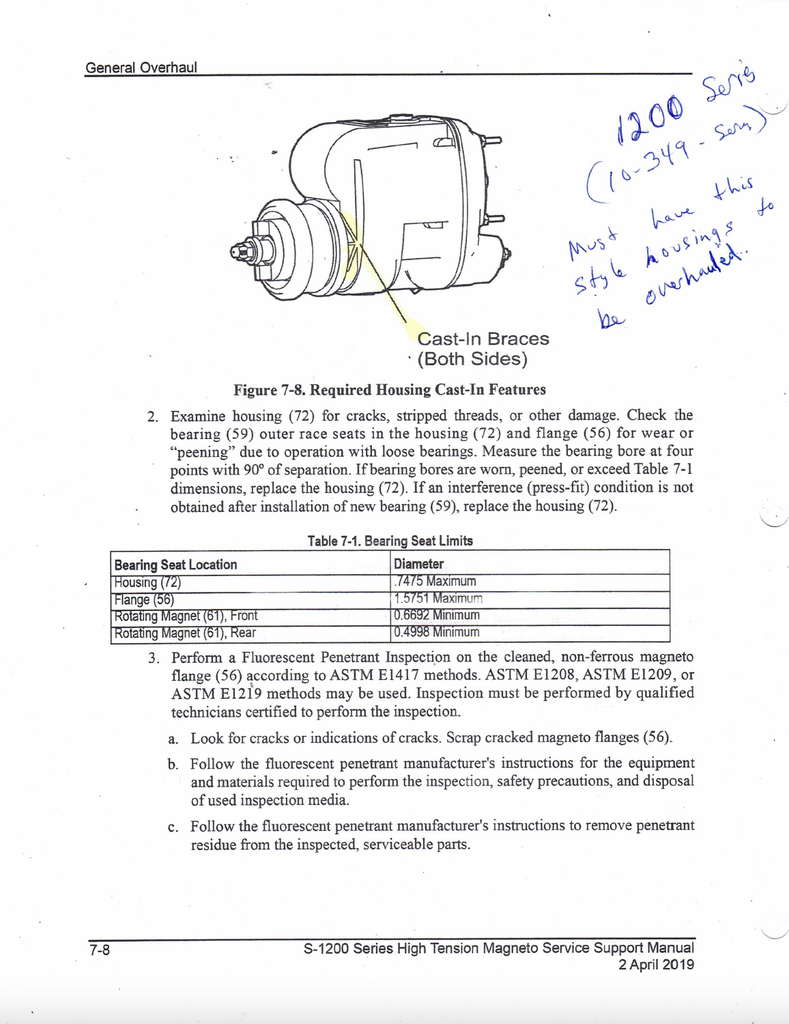 10-349370-4 - Kelly 1200 Series Magneto