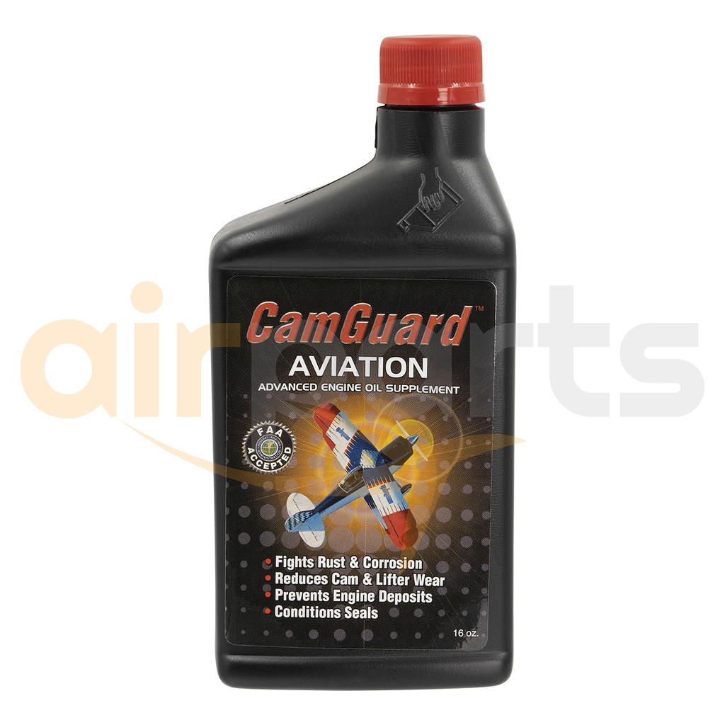 CAMGUARD - Aircraft Specialties Lubricants Advanced Engine Oil Supplement Additive - 1 Pint