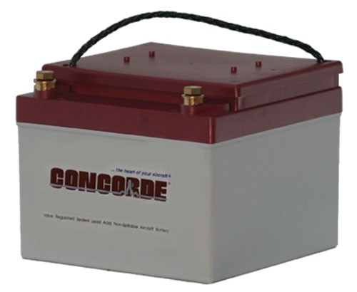 RG24-12 - Concord General Aviation VRLA Battery SPA67 24V 11AH