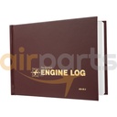 Aviation Supplies & Academics - Engine Log - ASA-SE-2